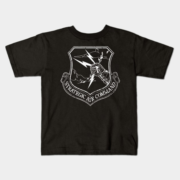 Strategic Air Command - Large Logo Kids T-Shirt by Wykd_Life